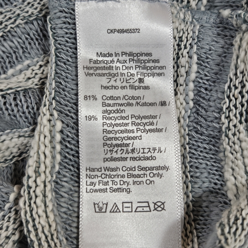 NWT Madewell Crewneck Long-Sleeve Knit Tee in Stripe Size S - Picture 4 of 6